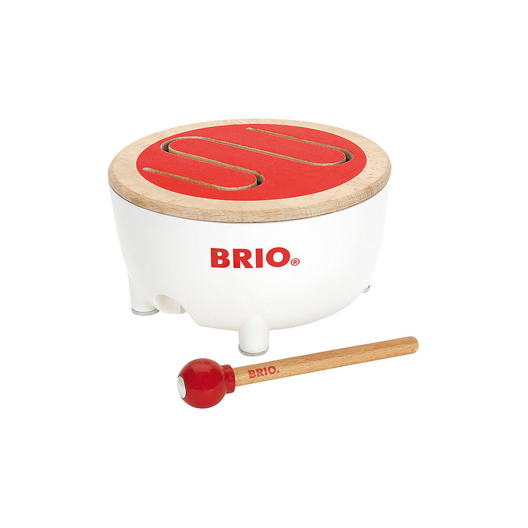 BRIO 나무 아기 드럼