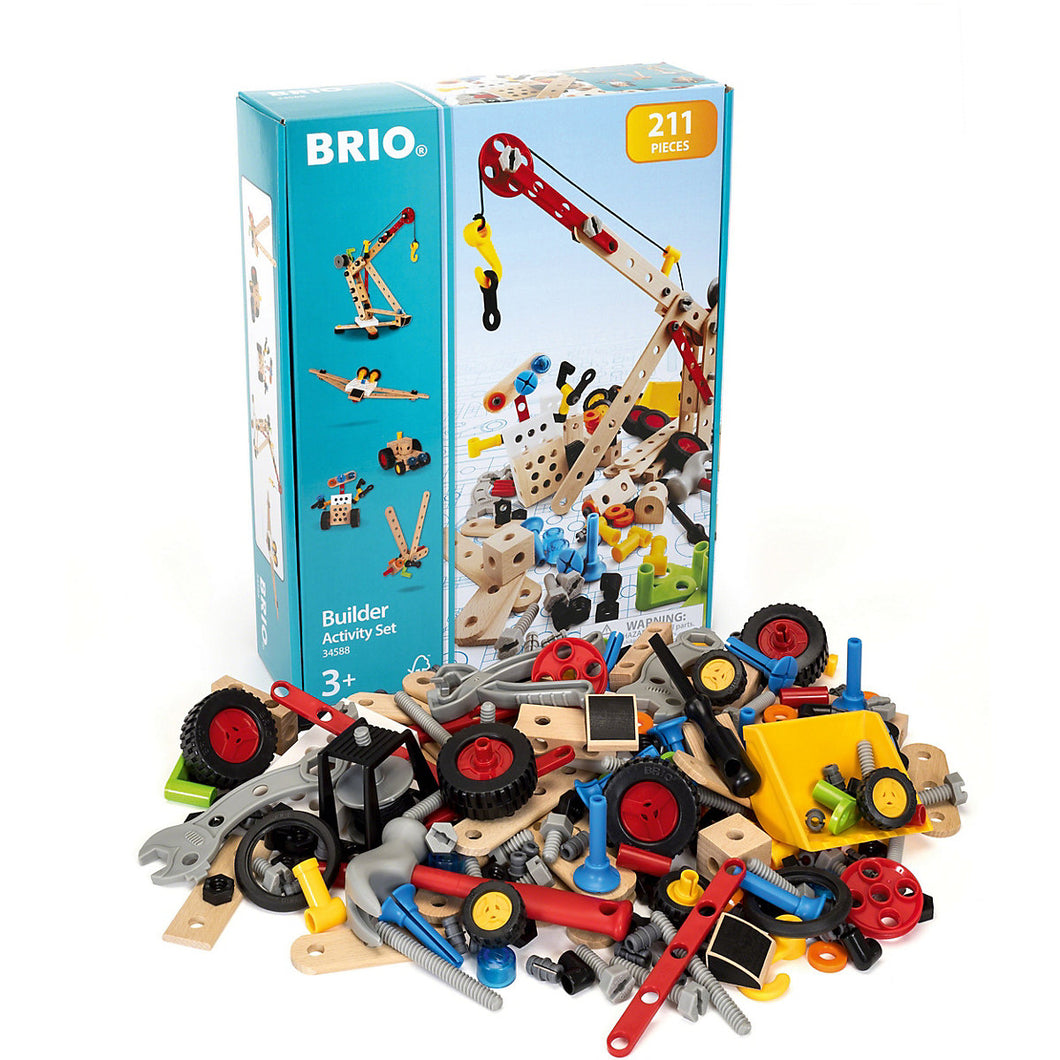 BRIO Builder 어린이방 세트, 211개