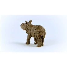 이미지를 갤러리 뷰어에 로드 , Schleich 14860 인도 코뿔소 아기
