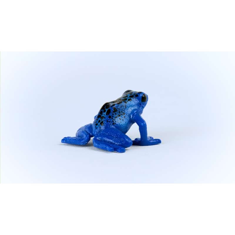 Schleich 14864 파란 독 다트 개구리