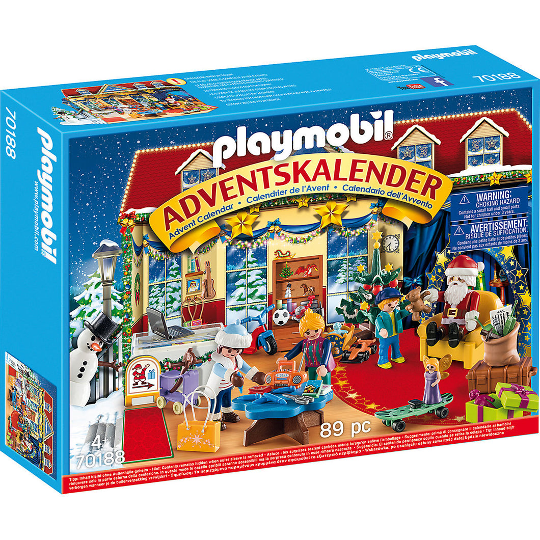 플레이모빌 70188 어드벤트캘린더 장난감 가게의 크리스마스