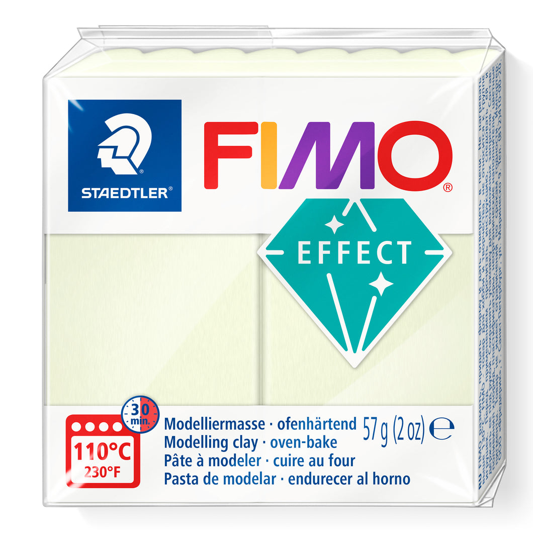 STAEDTLER® FIMO® 효과 일반 블록, 57g, 야광
