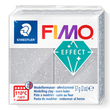 이미지를 갤러리 뷰어에 로드 , STAEDTLER® FIMO® 이펙트 노멀 블록, 57g, 실버 글리터
