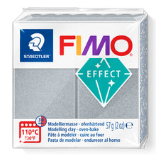 이미지를 갤러리 뷰어에 로드 , STAEDTLER® FIMO® 효과 일반 블록, 57g, 실버 메탈릭
