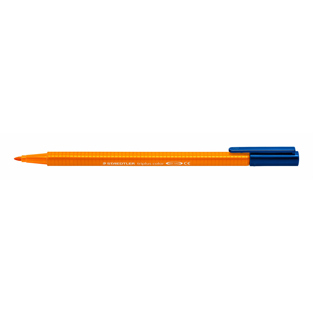 STAEDTLER® 323-4 triplus 컬러 섬유 펜, 삼각형, 주황색