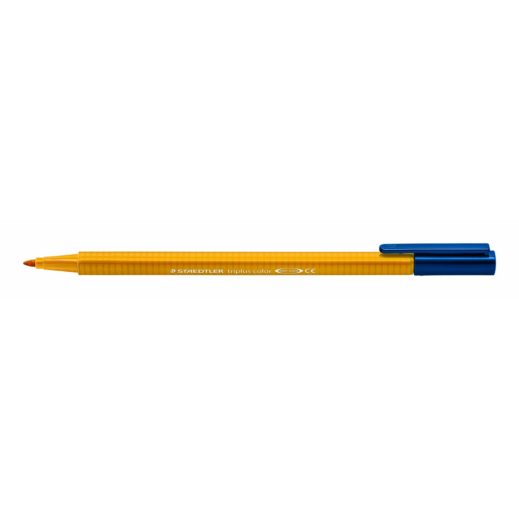 STAEDTLER® 323-16 triplus 컬러 파이버 펜, 삼각형, 골드 오커