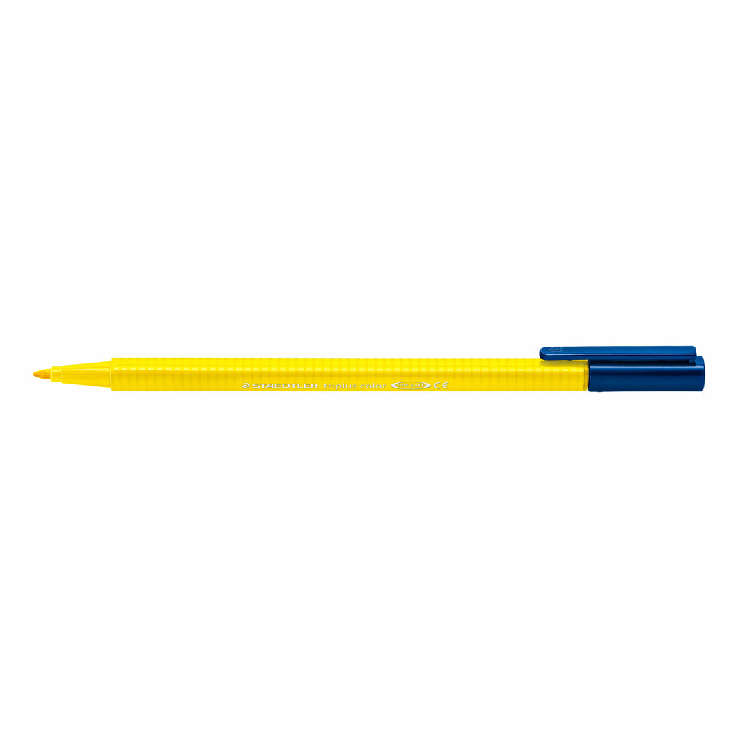 STAEDTLER® 323-1 triplus 컬러 섬유 펜, 삼각형, 노란색