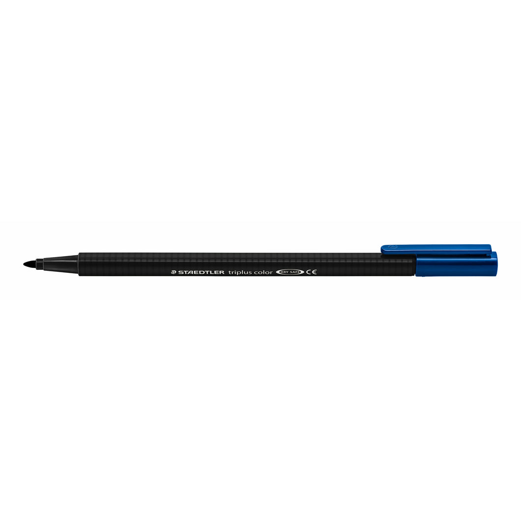STAEDTLER® 323-9 triplus 컬러 섬유 펜, 삼각형, 검정