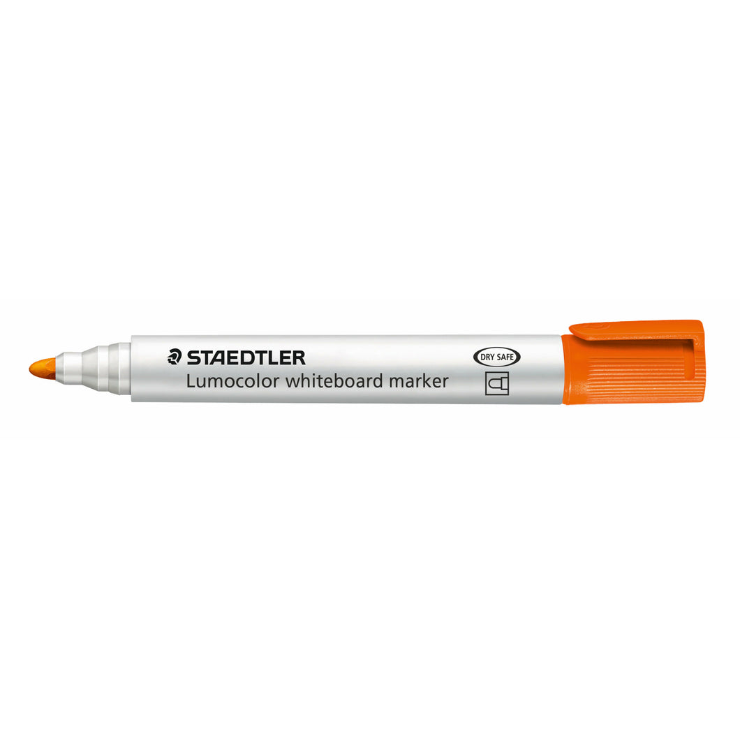 STAEDTLER® Lumocolor 화이트보드 마커 총알 팁, 주황색