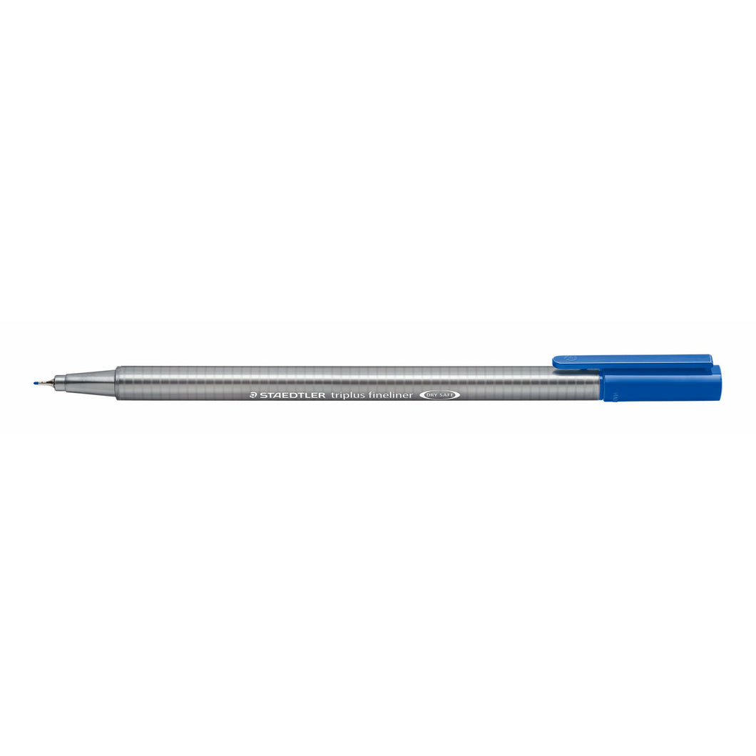 STAEDTLER® 334-63 triplus fineliner, 삼각형, 0.3mm, 델프트 블루