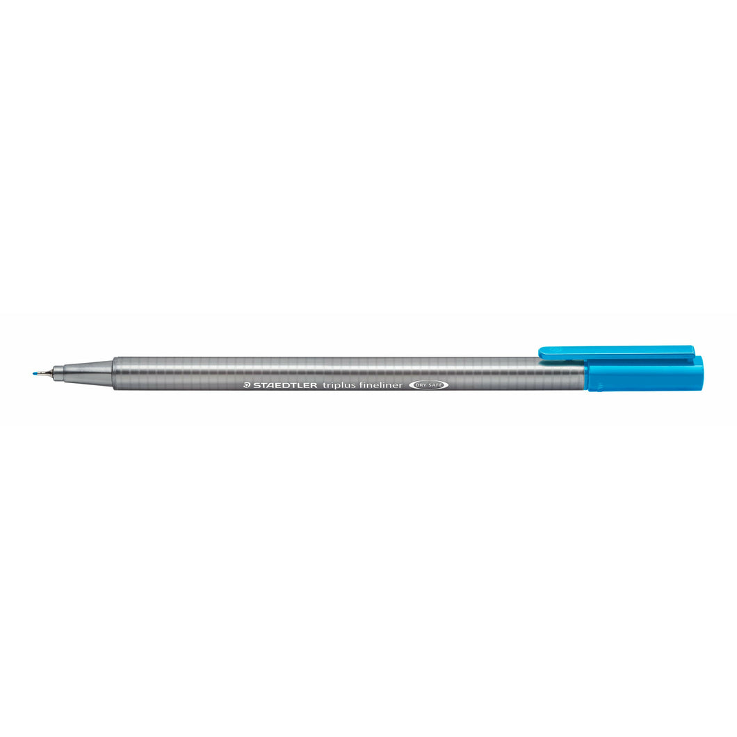 STAEDTLER® 334-37 triplus fineliner, 삼각형, 0.3mm, 청록색