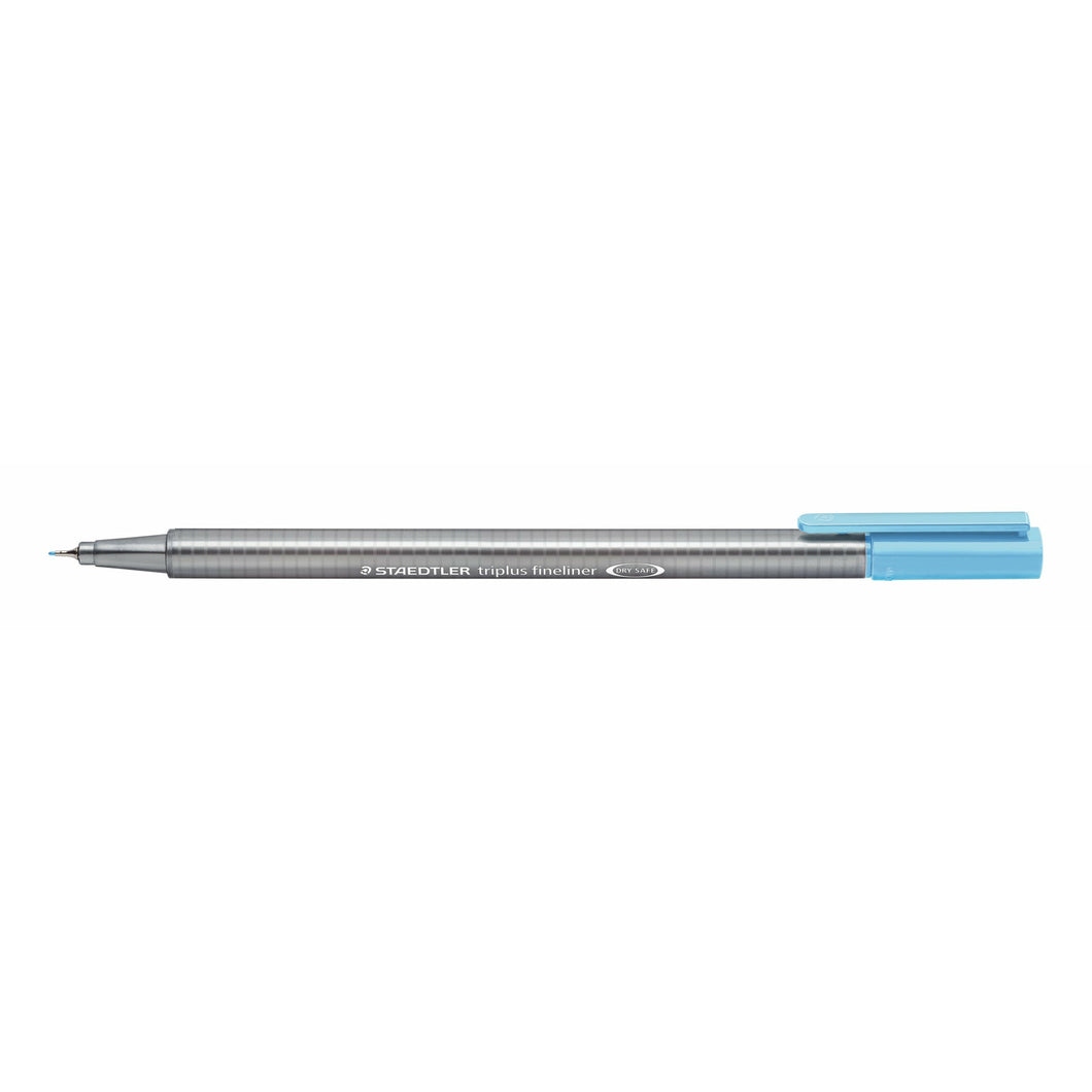 STAEDTLER® 334-34 triplus fineliner, 삼각형, 0.3mm, 아쿠아 블루