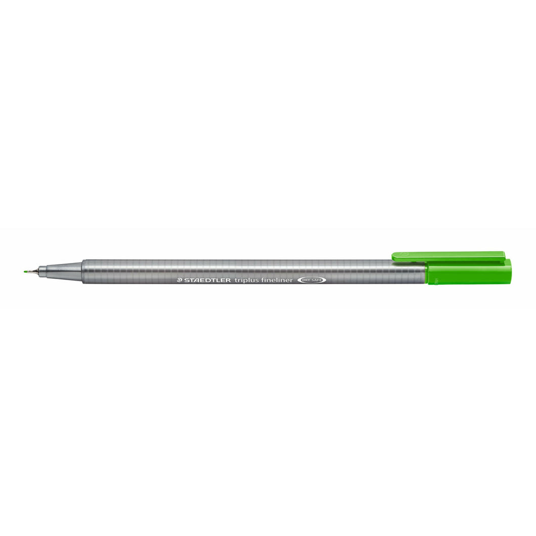 STAEDTLER® 334-51 triplus fineliner, 삼각형, 0.3mm, 황록색