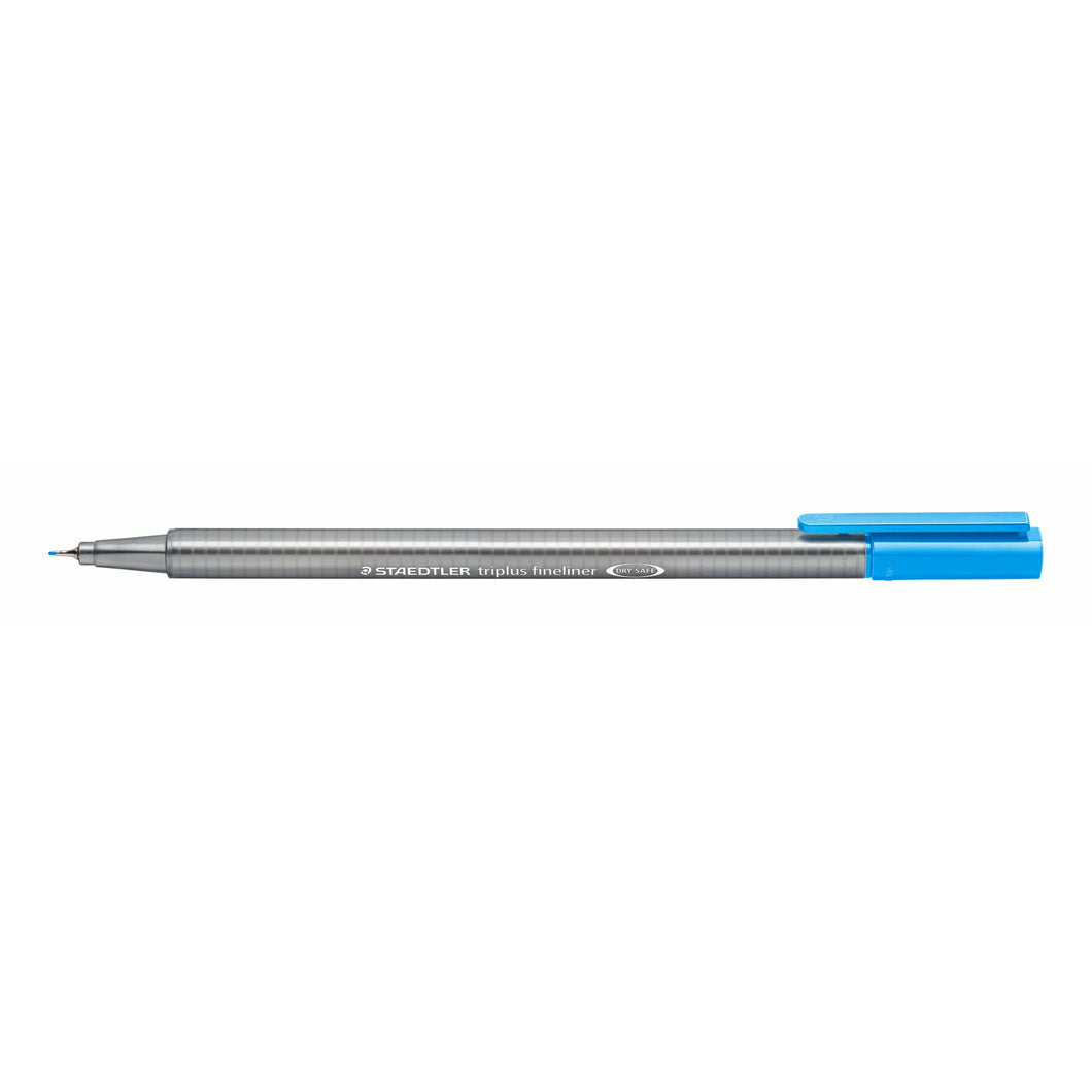 STAEDTLER® 334-30 triplus fineliner, 삼각형, 0.3mm, 하늘색