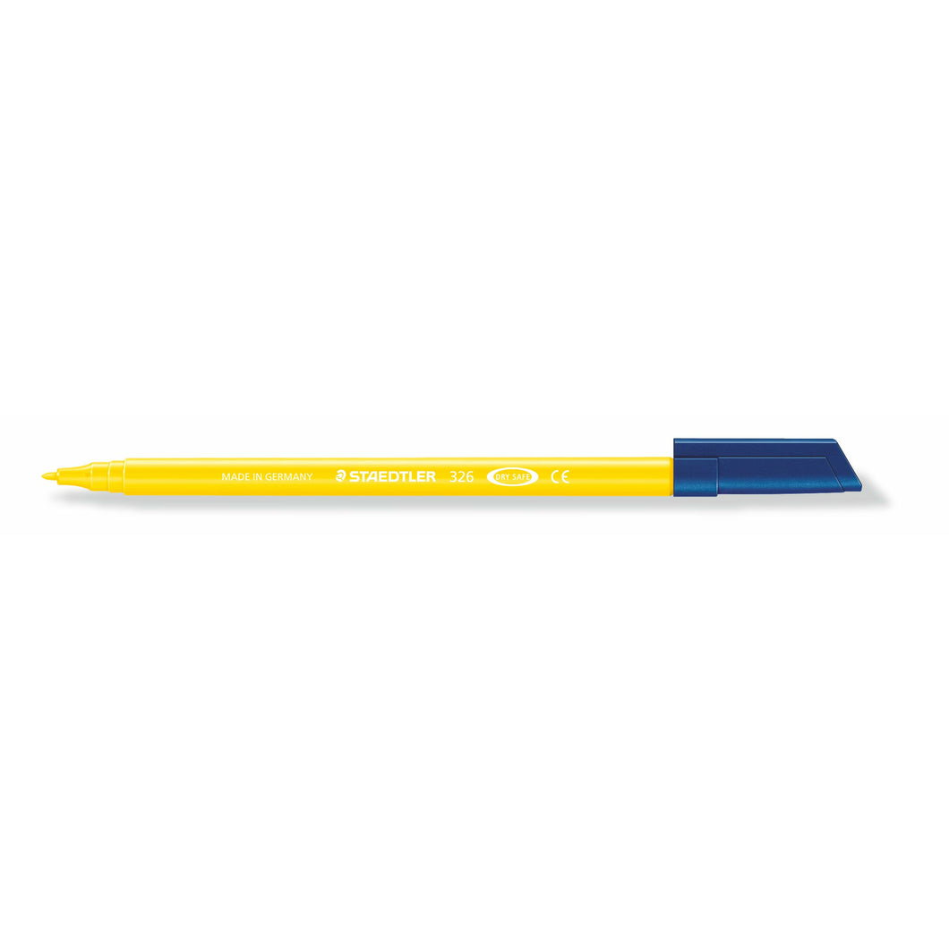 STAEDTLER® 326-1 Noris Club 섬유 펜, 노란색