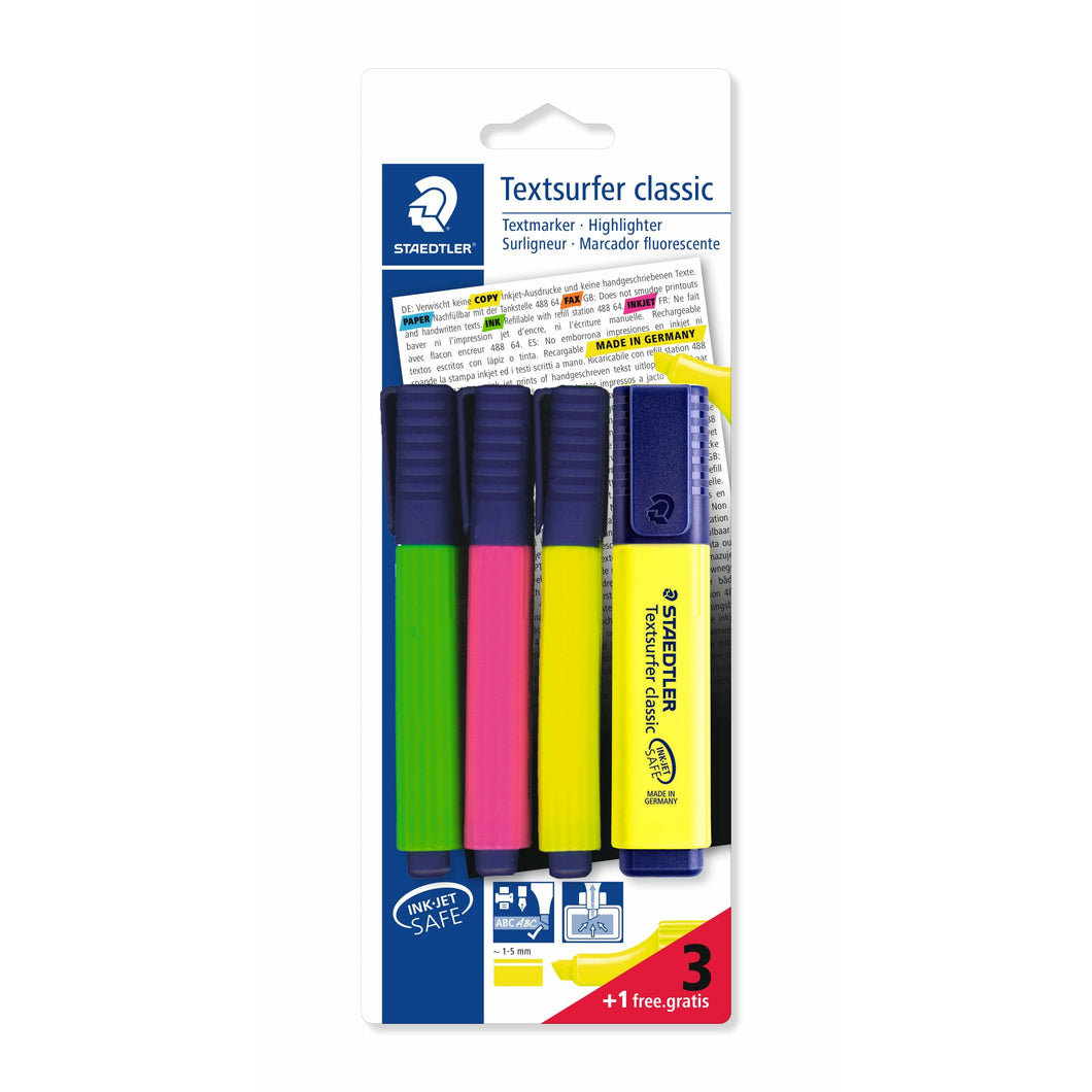 STAEDTLER® Textsurfer 클래식 3개 + 1개 무료