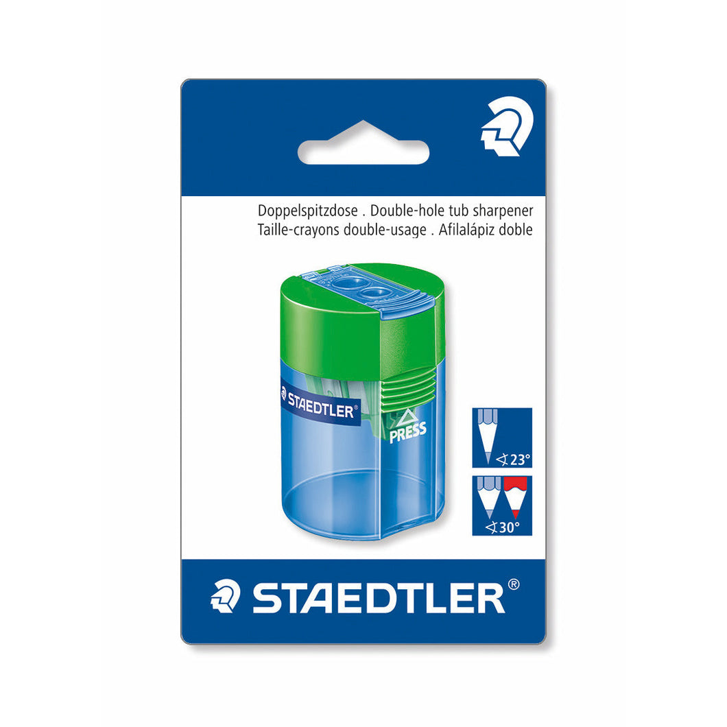 STAEDTLER® 원형 이중 샤프닝 상자, 1개, 다양한 색상
