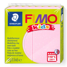 이미지를 갤러리 뷰어에 로드 , STAEDTLER® FIMO® 키즈 노멀 블록, 42 g, 진주빛 핑크
