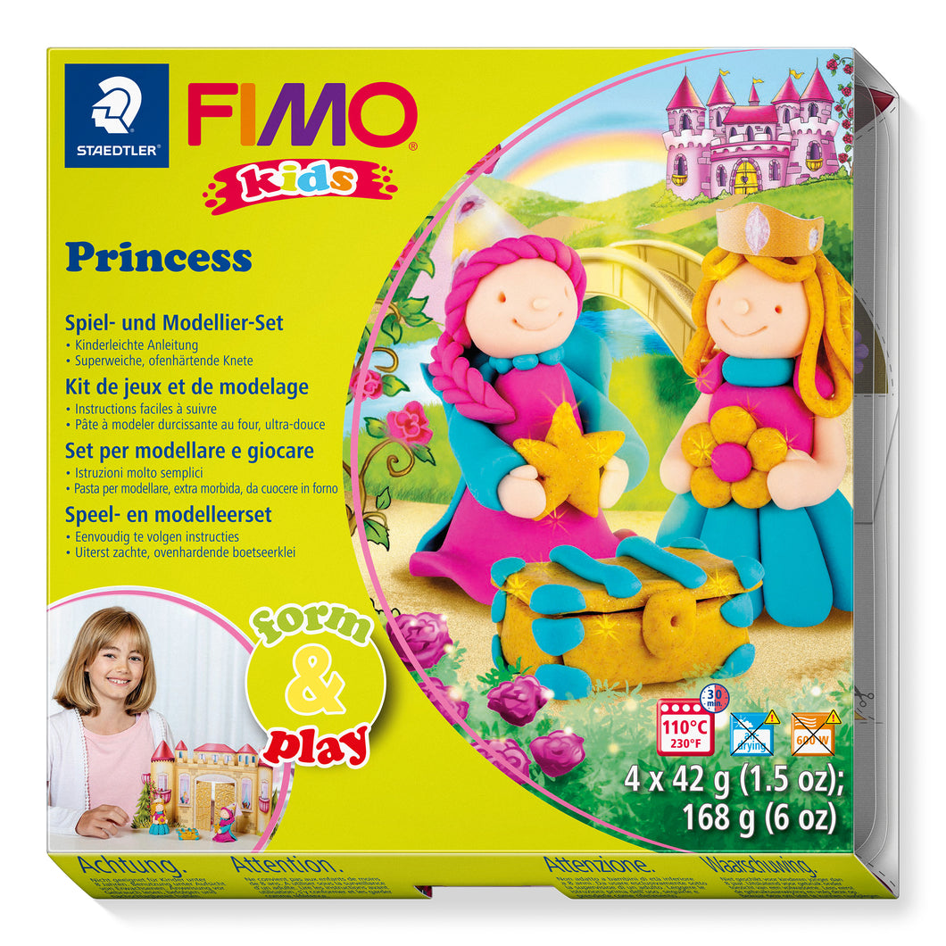 STAEDTLER® FIMO® 키즈 모델링 클레이 form&play Princess