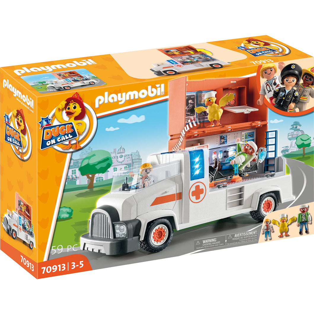 Playmobil 70913 DUCK ON CALL - 응급 의사 트럭
