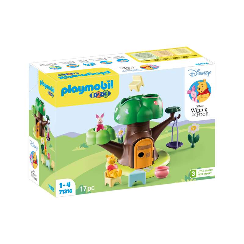 Playmobil 71316 1.2.3 & Disney: Winnie's & Piglet's Tree House