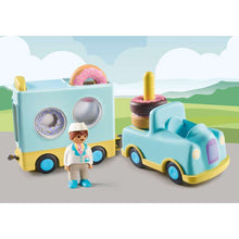 이미지를 갤러리 뷰어에 로드 , 플레이모빌 71325 1.2.3: 스태킹 및 분류 기능이 있는 크레이지 도넛 트럭
